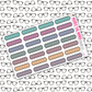 Scallop Quarter Functional Box Planner Stickers