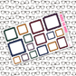 Bumpy Box Functional Planner Stickers