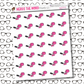 Nail Polish Icon Sticker Sheet