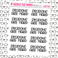 Decisions are Hard Lettered Planner Stickers