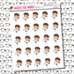 Martial Arts Dee Character Sticker Sheet