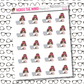 Nora Gamer Girl Character Sticker Sheet