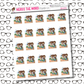 Bill & Nora Hiking Sticker Sheet