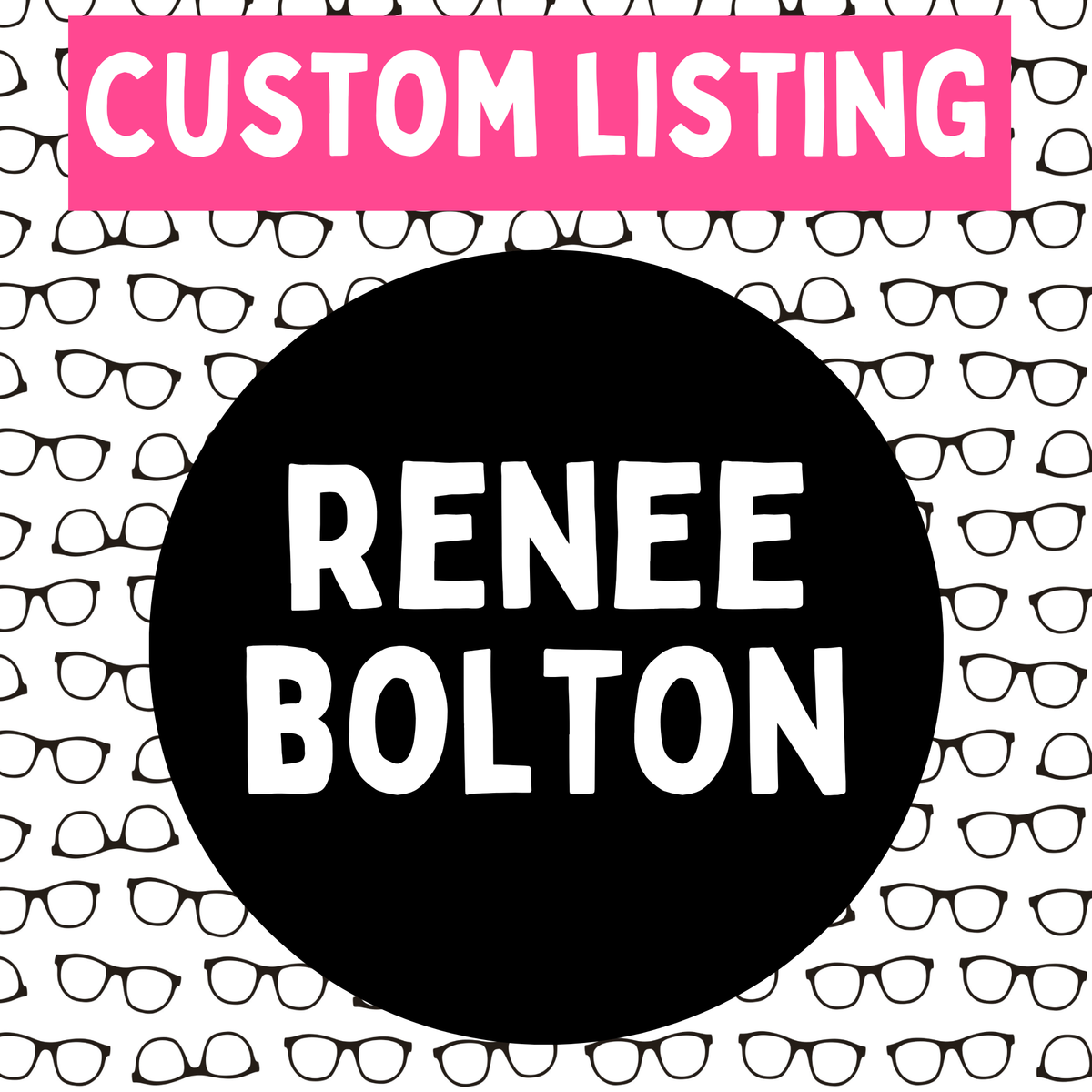 CUSTOM LISTING - Renee B.