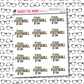Shh Football's On Sticker Sheet
