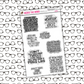 Eminem Lyric LARGE Sticker Sheet