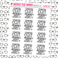 Started Sh*t Hand Lettered Planner Stickers