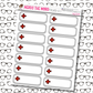 Medical Boxes Sticker Sheet
