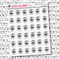 Gi (Martial Arts) Icon Sticker Sheet
