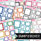 Bumpy Box Functional Planner Stickers