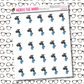 Water Icon Sticker Sheet