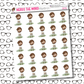 Bill Golf Sticker Sheet