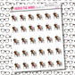 Nora Zonked Out Character Sticker Sheet