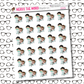 Dentist Dee Character Sticker Sheet