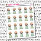 Chris Sick Character Sticker Sheet