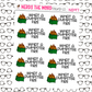 Dumpster Fire Hand Lettered Planner Stickers