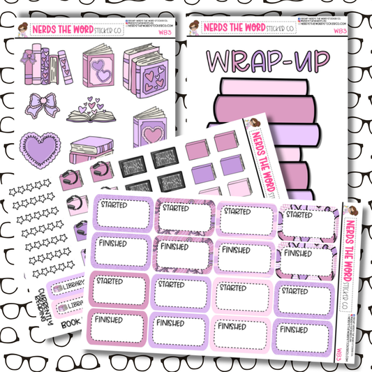 Frilly Heart - Bookish Themed Kit