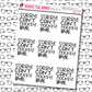 Sorry, Can't Hockey Planner Stickers