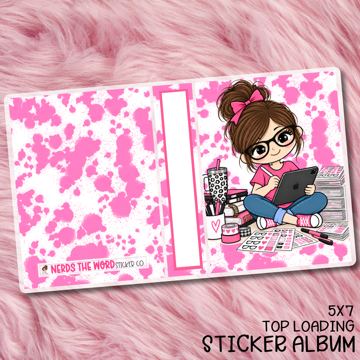 Planner Girl Nora Top Loading Sticker Storage Album