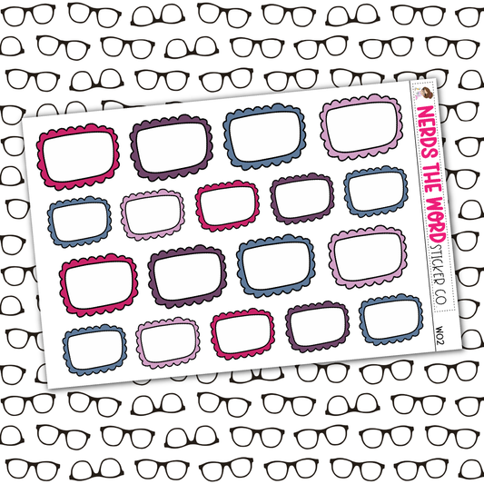 Marsha - Scalloped Functional Boxes