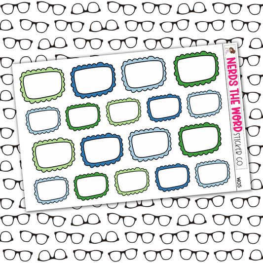 Amanda - Scalloped Functional Boxes