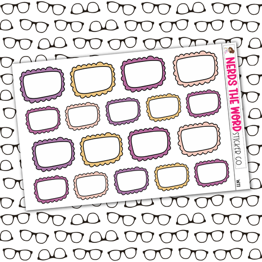 Amy - Scalloped Functional Boxes