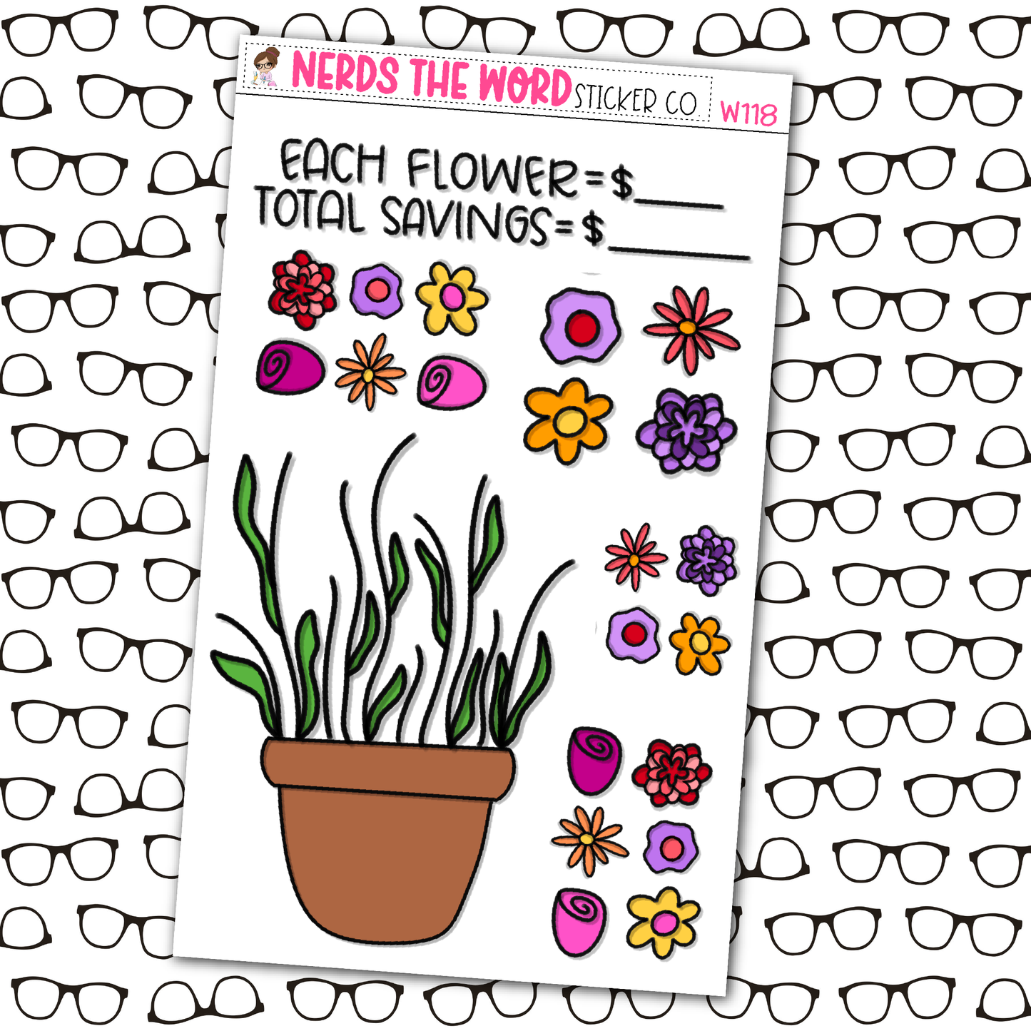 Flower Pot Saving Tracker