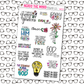 Mixed Faith Quotes V2 Sticker Sheet