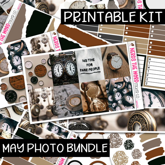 PRINTABLE May Monthly Build A Bundle - Ain't Nobody Got Time