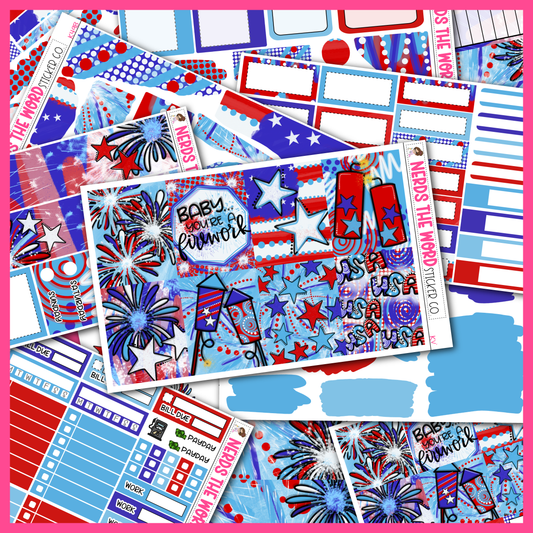 Firework Weekly Planner Kit