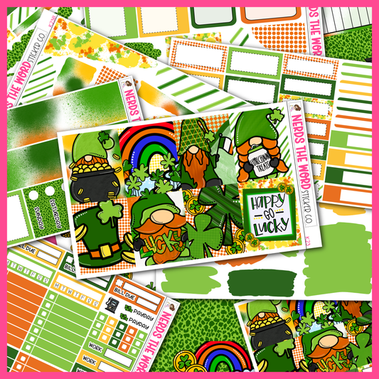 So Lucky Weekly Planner Sticker Kit