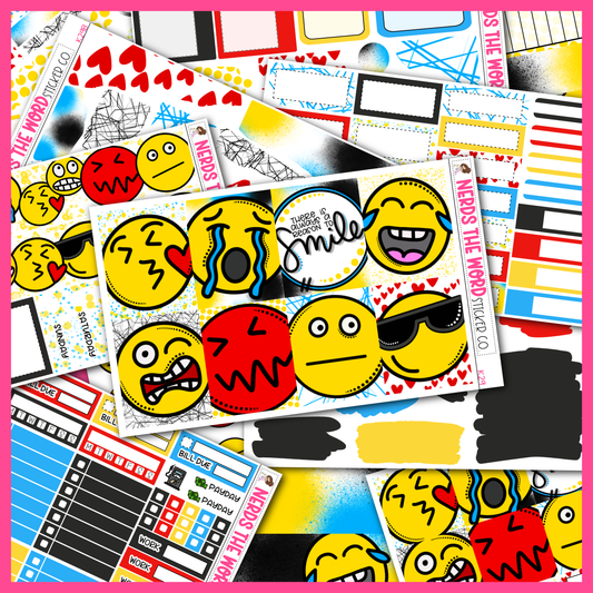 Emoji Weekly Planner Kit