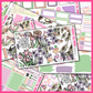 Watercolor Floweres Monthly, Weekly and or Journaling Sticker Kit