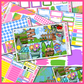 Garden Monthly, Weekly and or Journaling Sticker Kit