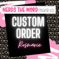 Custom Listing - Kelly G