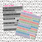 Jesus Quote Bar Sticker Sheet