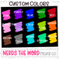 Custom Hand Lettered Blackout Lettering (You Choose Color!)