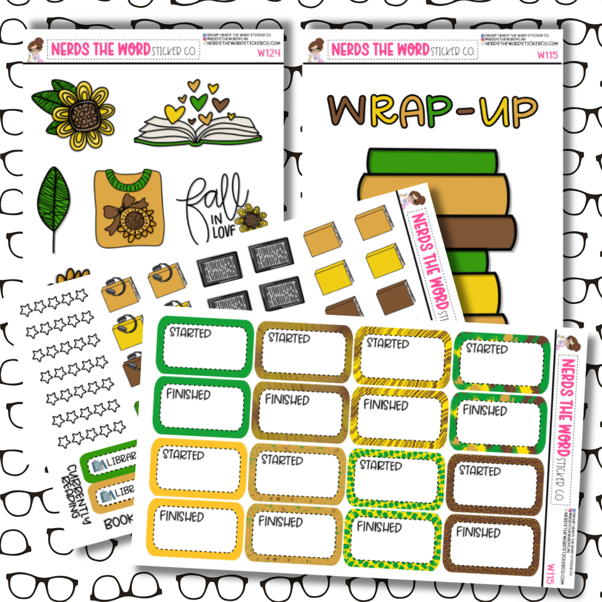 Sunflower - Bookish Themed Kit