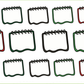 Christmas Color Pallet Functional Sticker Sheets - You Choose