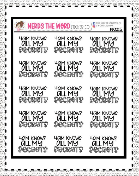 Winter Floral- January 2024 - Bundle – Nerds The Word Sticker Co.