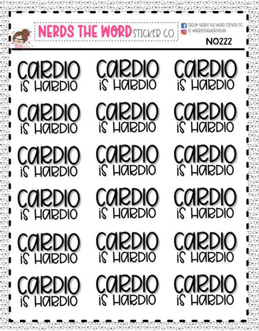 N0222 - Cardio is Hardio