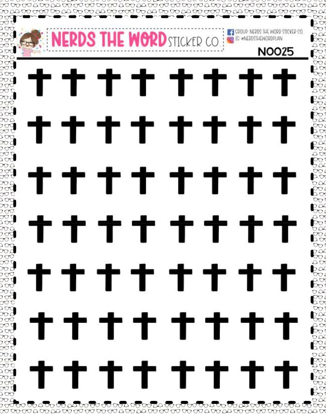 N0025 - Cross Icons