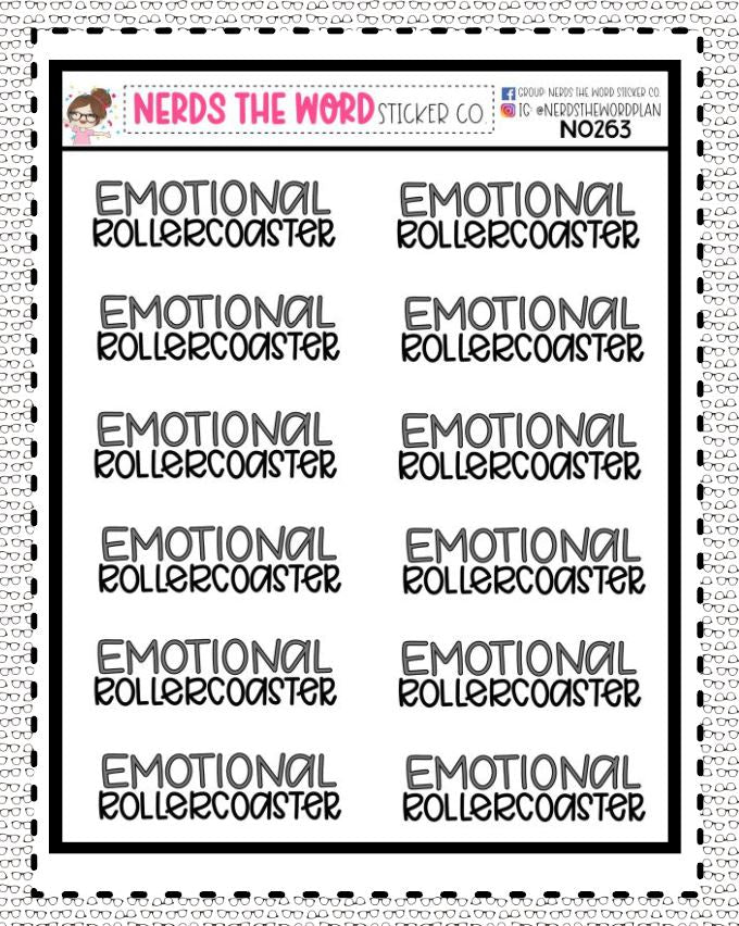 N0263 - Emotional Rollercoaster