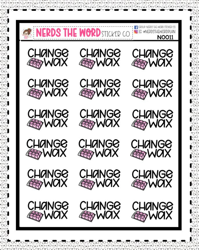 N0011 - Change Wax