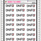 N0012 - DNF (did not finish) Book